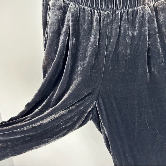 Eileen Fisher Gray Wide Ankle Pleat Pull On Pants Womens Size Large - Picture 10 of 14